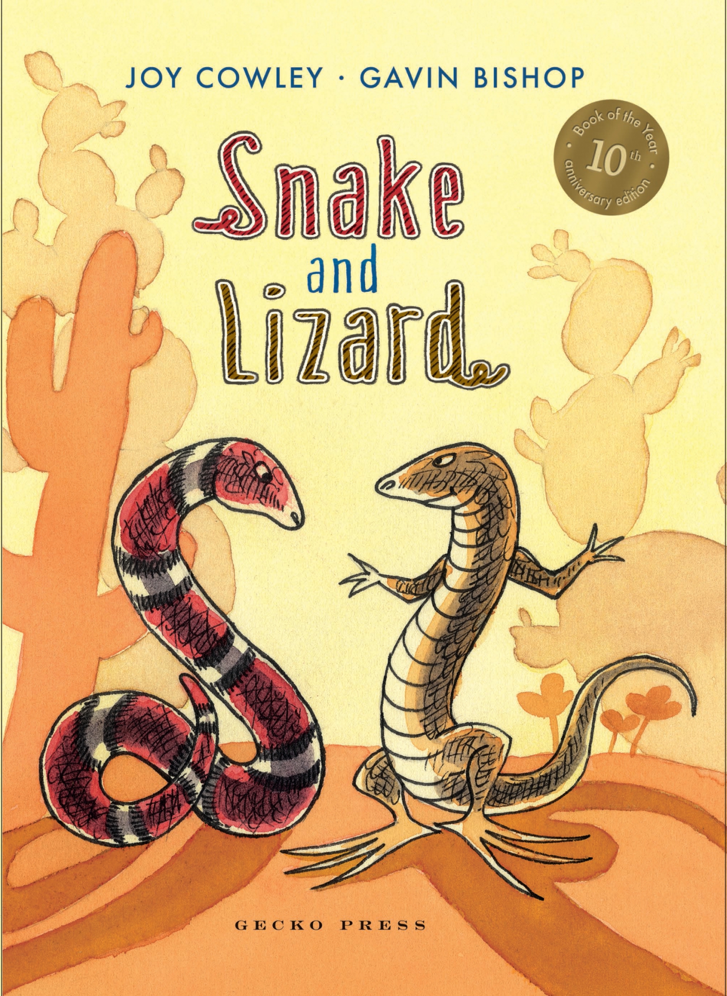 Snake and Lizard 10th Anniversary Ed. - New Zealand Books